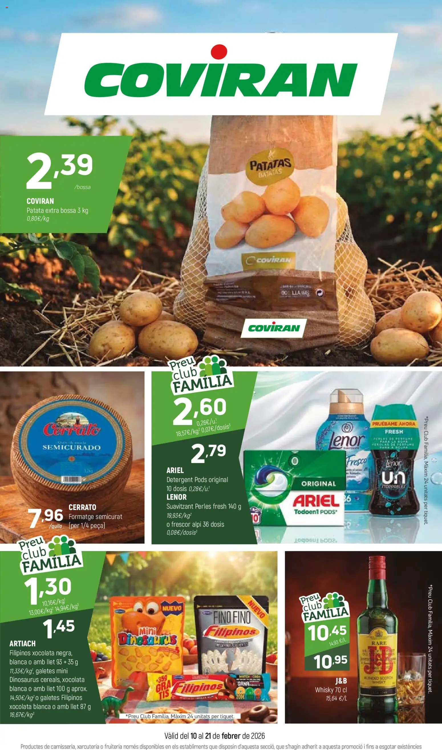 Vista previa del folleto de la tienda Coviran válido desde el 10/02/2026 