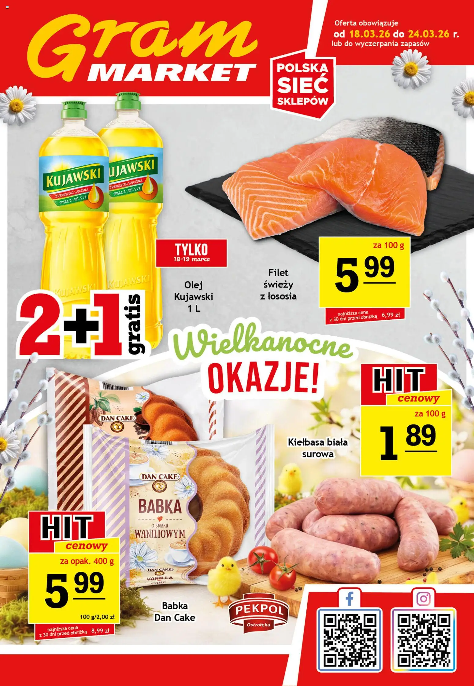 Pogląd gazetki "Gram Market gazetka" ze sklepu Gram Market ważnej od 18.03.2026