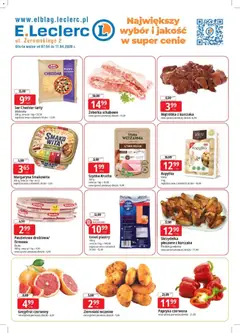 Pogląd gazetki "E.Leclerc gazetka - Elbląg" ze sklepu E.Leclerc ważnej od 07.04.2026