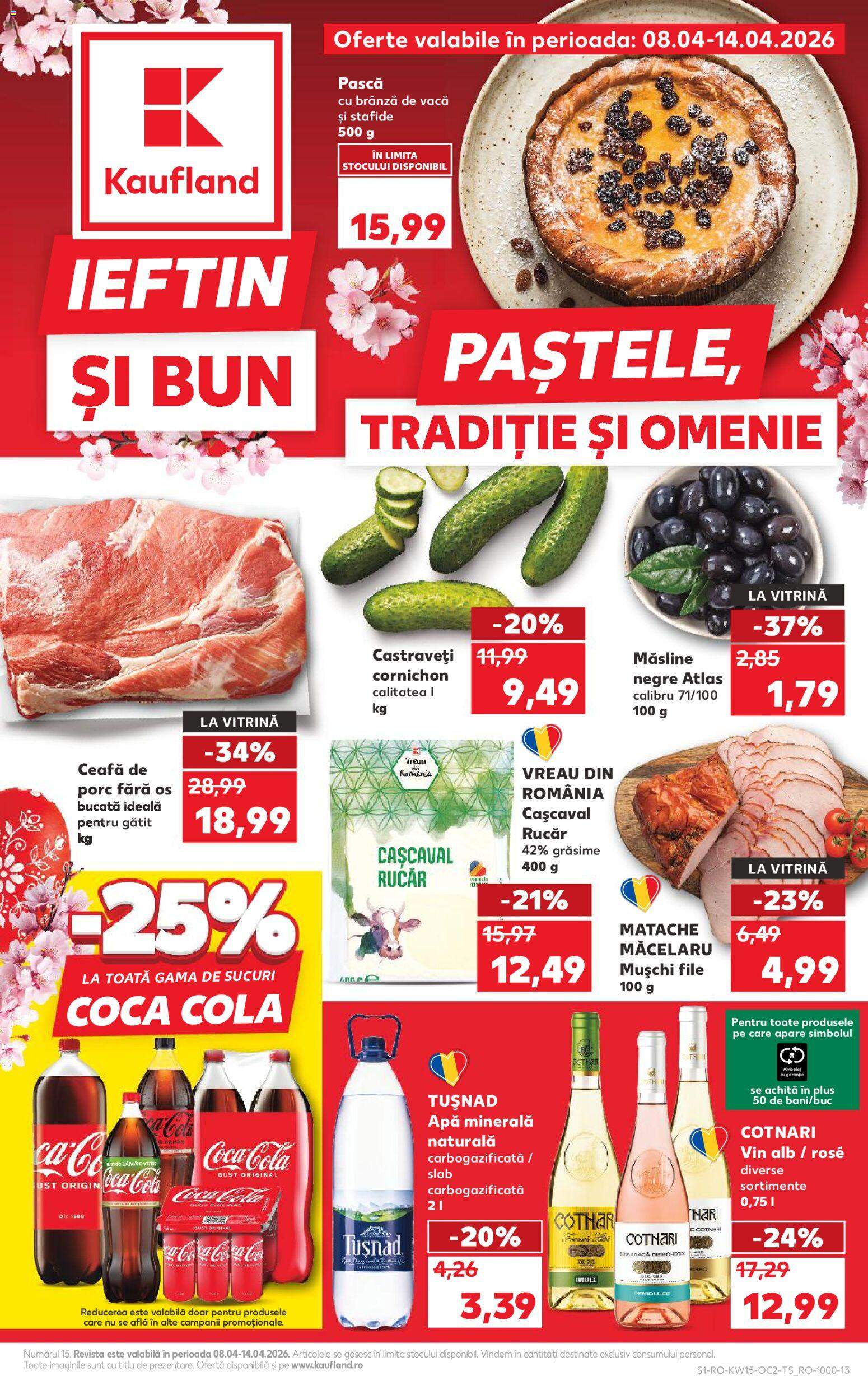 Noul catalog Kaufland din 08.04.