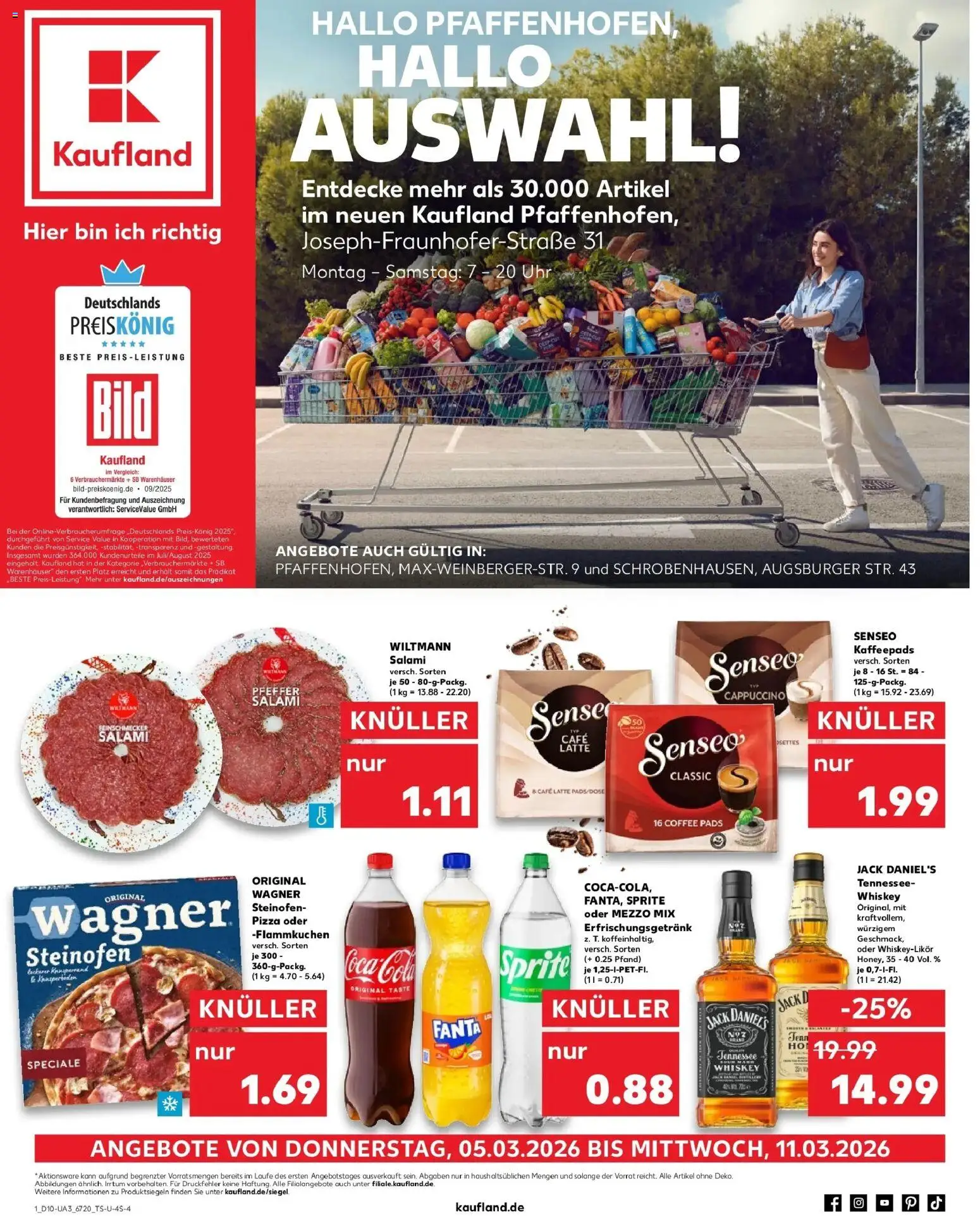 Vorschau von dem Prospekt des Geschäftes Kaufland, gültig ab dem 05.03.2026