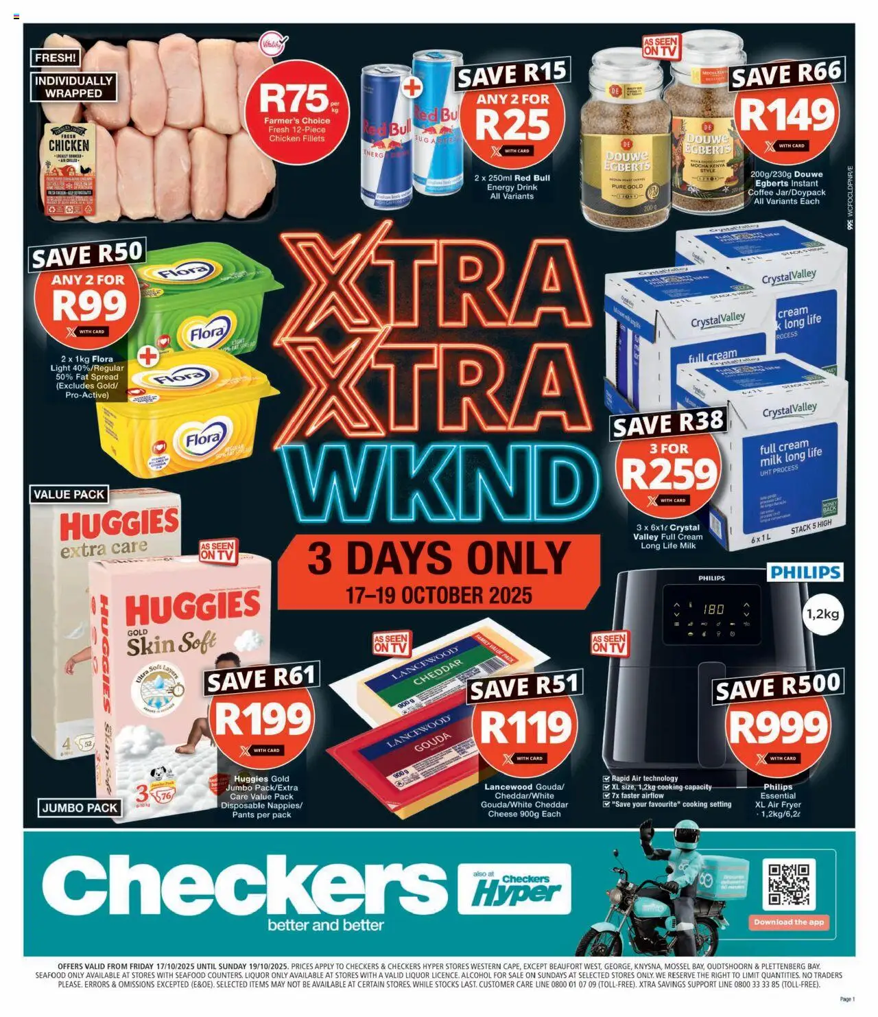 Checkers Western Cape - Xtra Xtra Weekend Promotion 17/10 - 19/10/2025 >> Catalogue