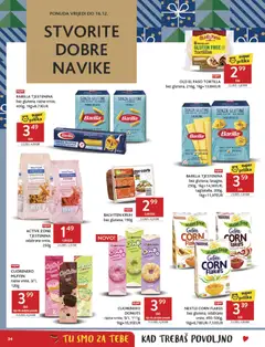 Pregled letka Katalog trgovine Konzum vrijedi od 03.12.2025 | Stranica: 34