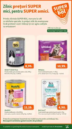 Previzualizarea de cataloage: Fressnapf Catalog nou valabil de la 06.11.2025 | Pagina: 4