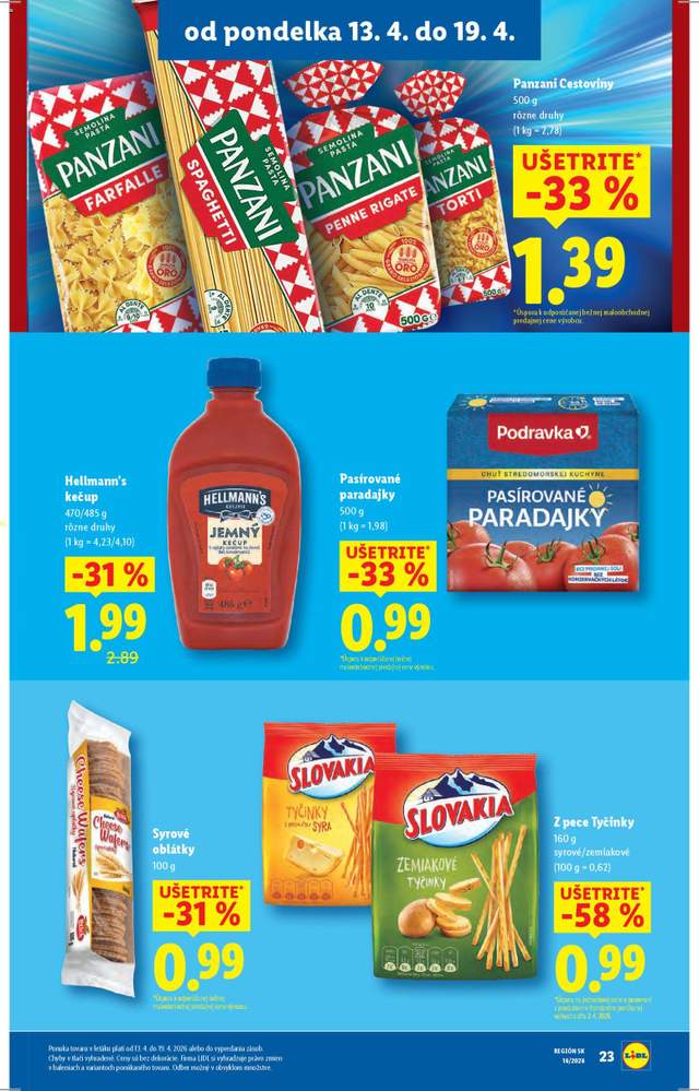 Nový Lidl leták od 13.04.