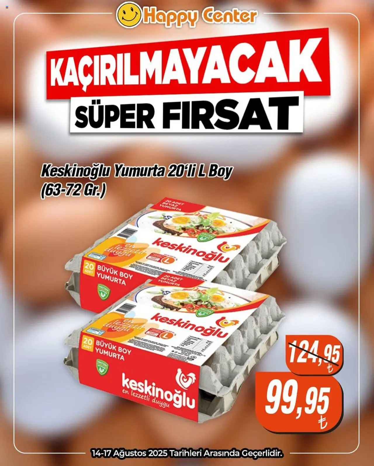 Happy Center Katalog 14 Ağustos 2025 - Broşür, Indirim - Sayfa numarası 1