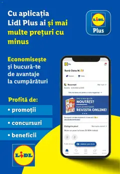 Previzualizarea de cataloage: Lidl Catalog - Lidl Plus valabil de la 05.05.2025