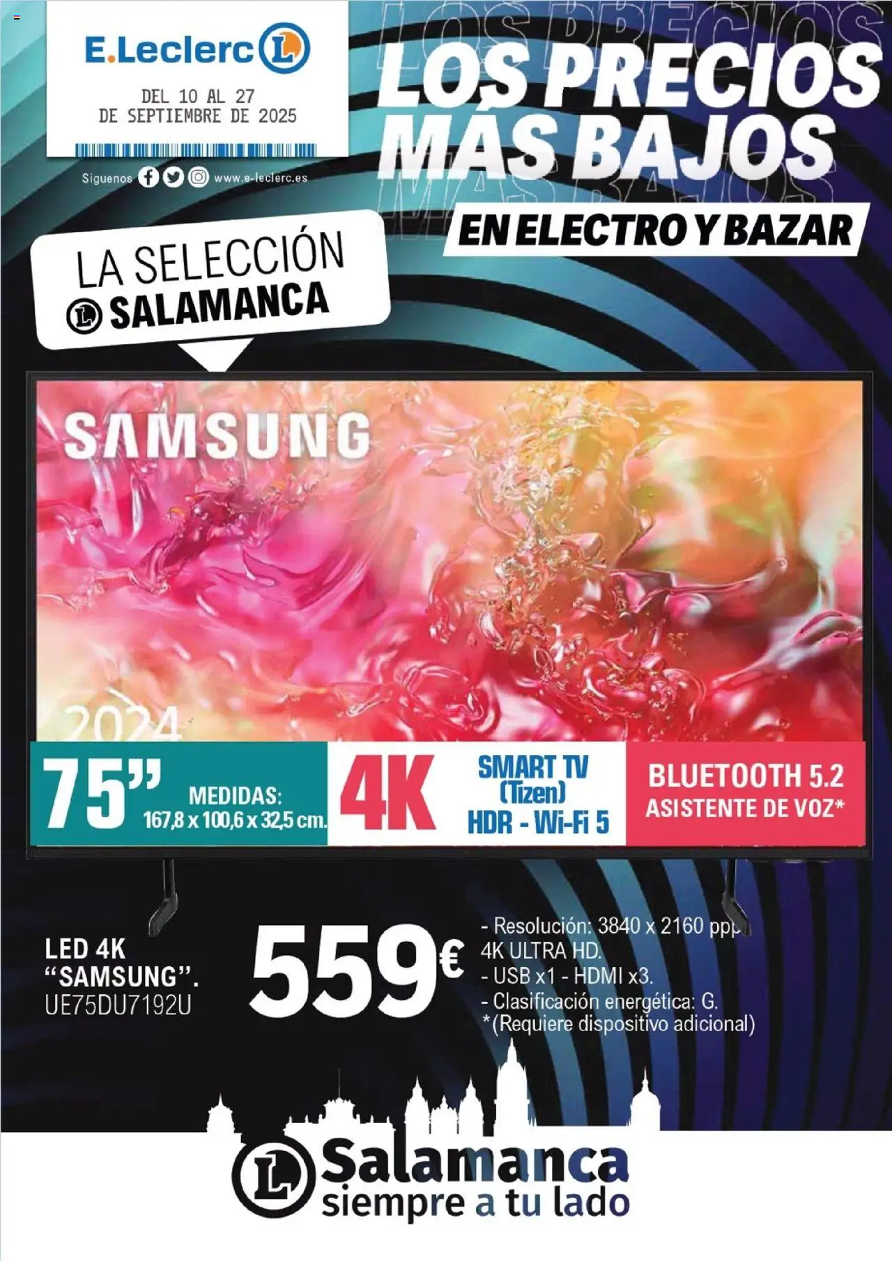 E.Leclerc Folleto > 10/09 - 27/09/2025 > Ofertas
