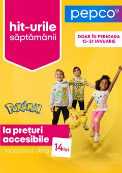 Previzualizarea de cataloage: Pepco Catalog nou valabil de la 15.01.2026