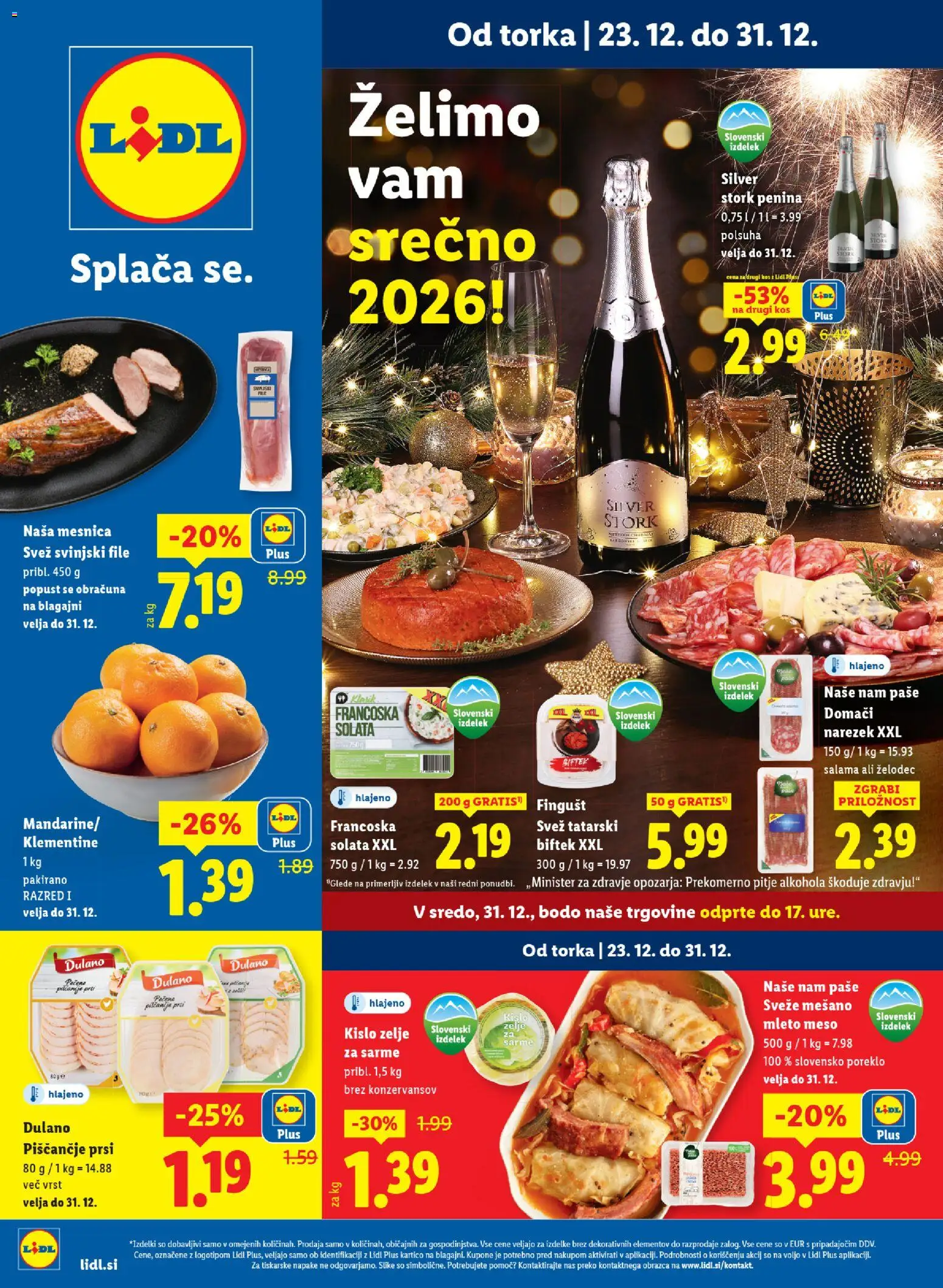 Predogled kataloga iz trgovine Lidl veljaven od 23.12.2025