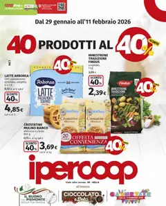 Anteprima dell'opuscolo Volantino Biella dal negozio Ipercoop valido da 29/01/2026