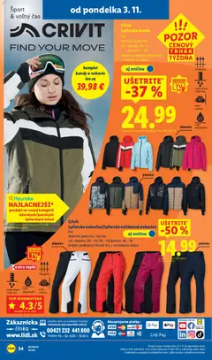 Náhľad Lidl letáku platného od 03.11.2025 | Strana: 52