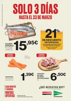 Vista previa del folleto de la tienda Supercor válido desde el 20/03/2026 