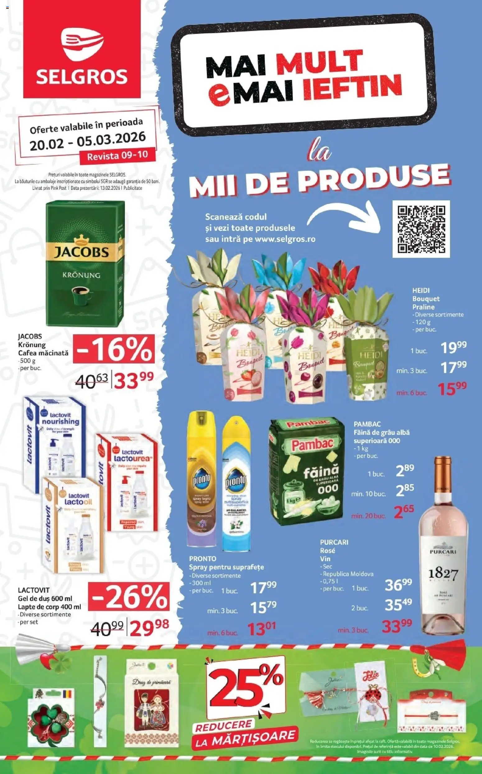 Previzualizarea de cataloage: Selgros Catalog - Magazine Mici valabil de la 20.02.2026