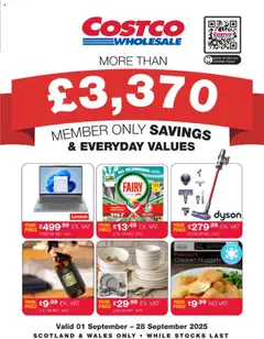 Preview of Costco SCOTLAND & WALES ONLY valid from 01/09/2025
