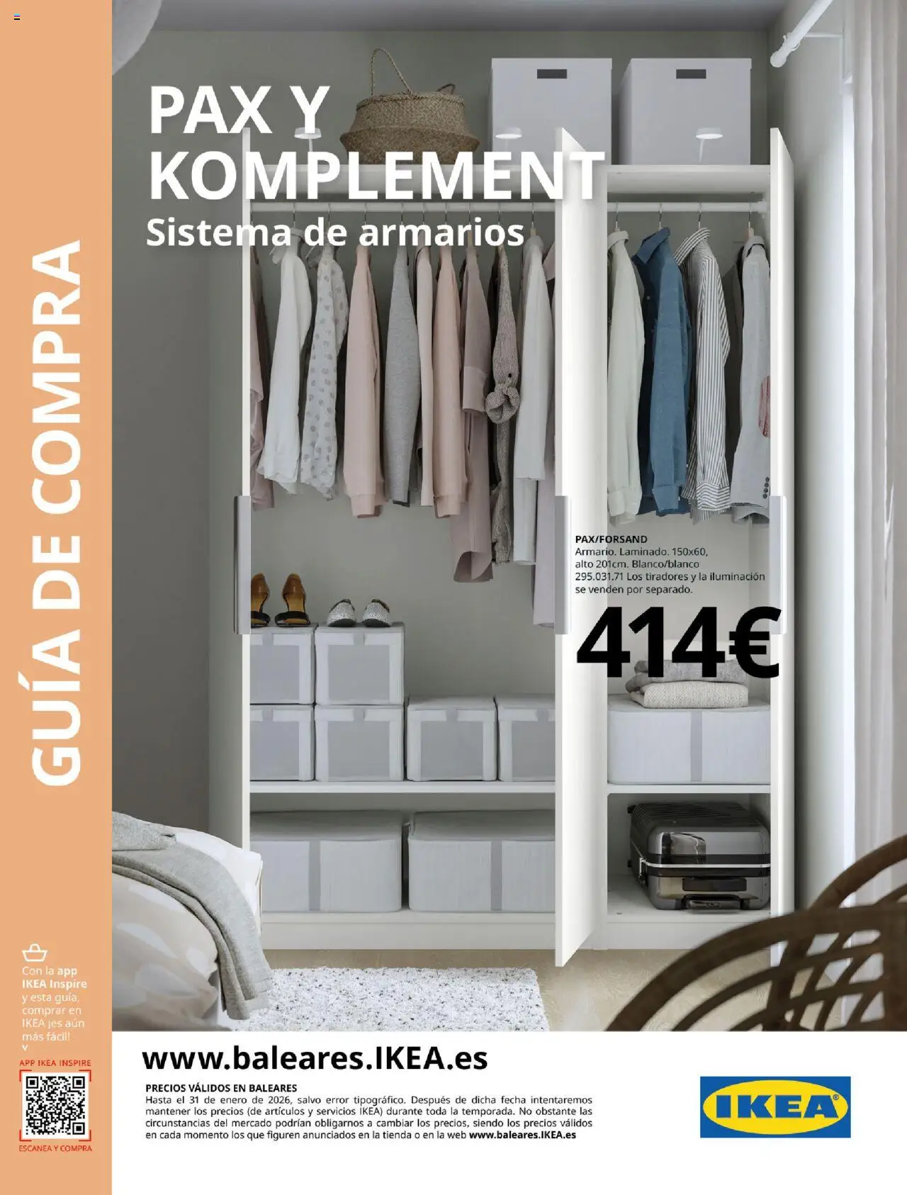 IKEA catálogo 01/09/2025 - 31/01/2026/2025 >> Pax y Komplement