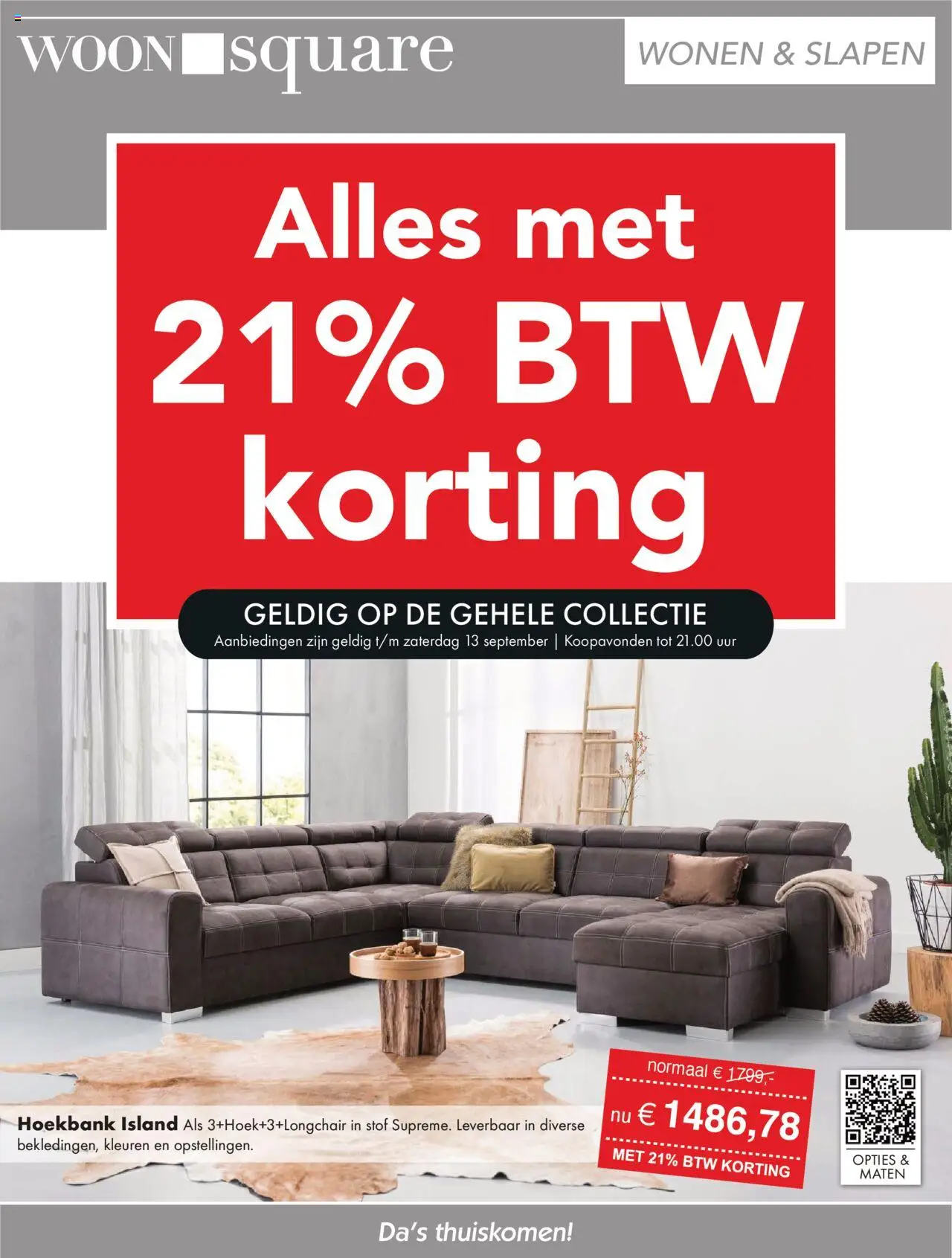 Woonsquare shop Folder geldig vanaf 08-09-2025 - Paginanummer 1