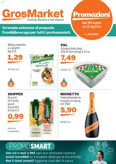 Anteprima dell'opuscolo Attuale volantino dal negozio Sogegross valido da 30/07/2025