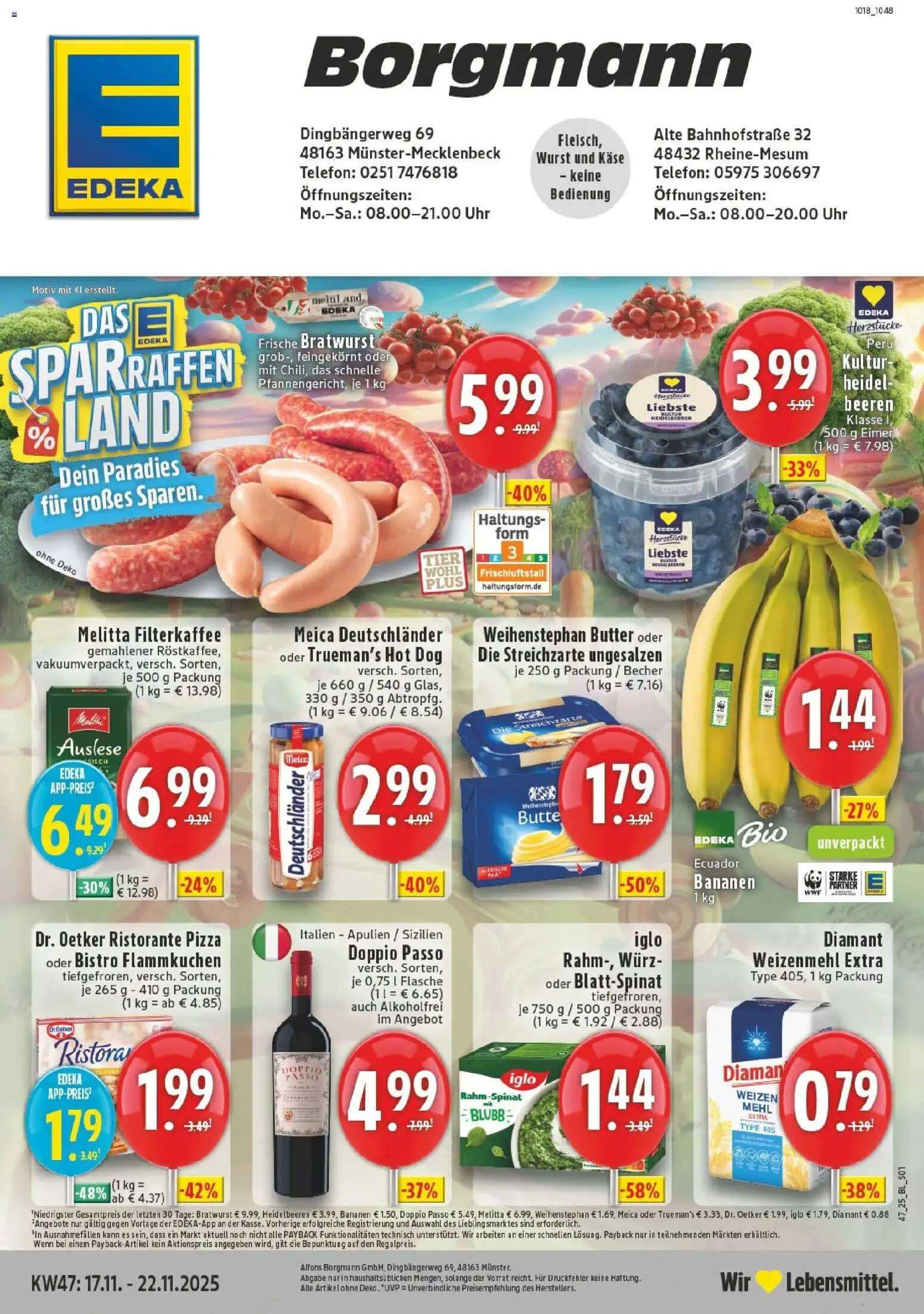 Vorschau von dem Prospekt des Geschäftes Edeka, gültig ab dem 17.11.2025
