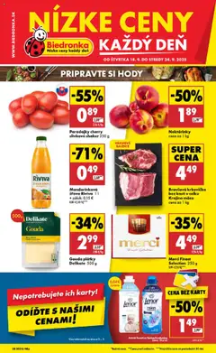 Náhľad Biedronka letáku platného od 18.09.2025