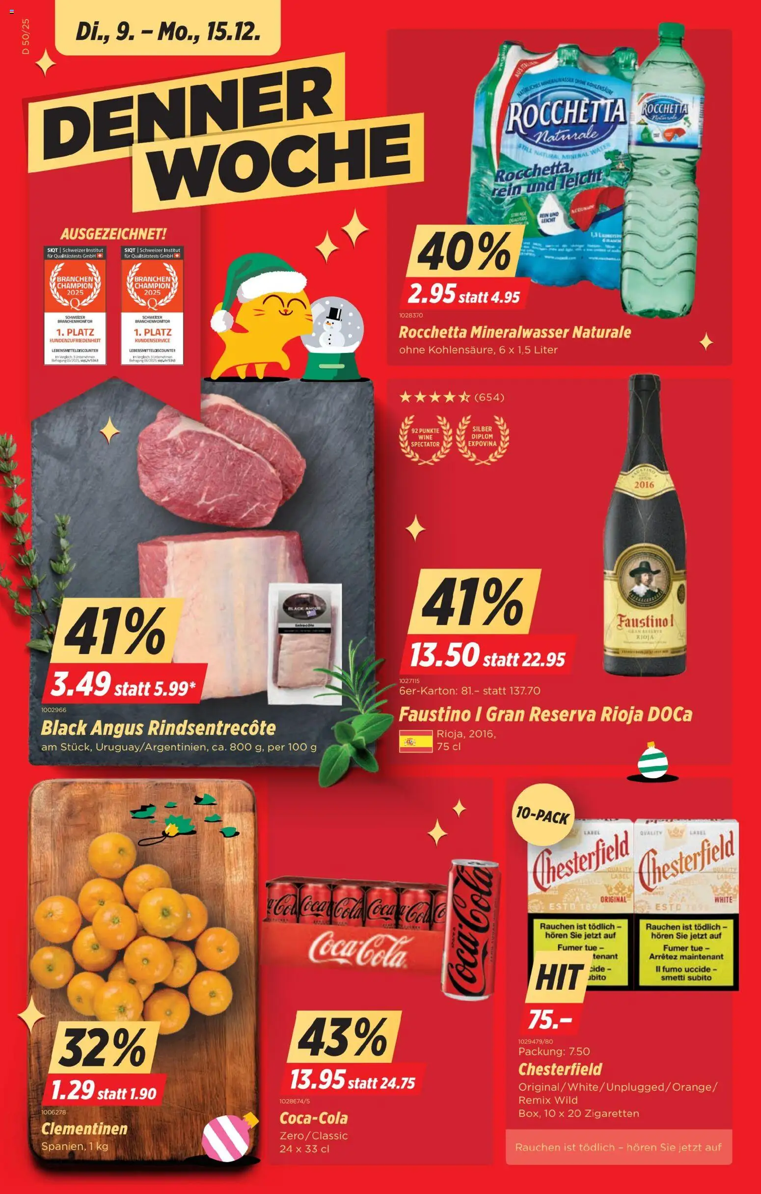 Vorschau des Merkblatts Aktionen vom Shop Denner gültig von 09.12.2025 bis 15.12.2025