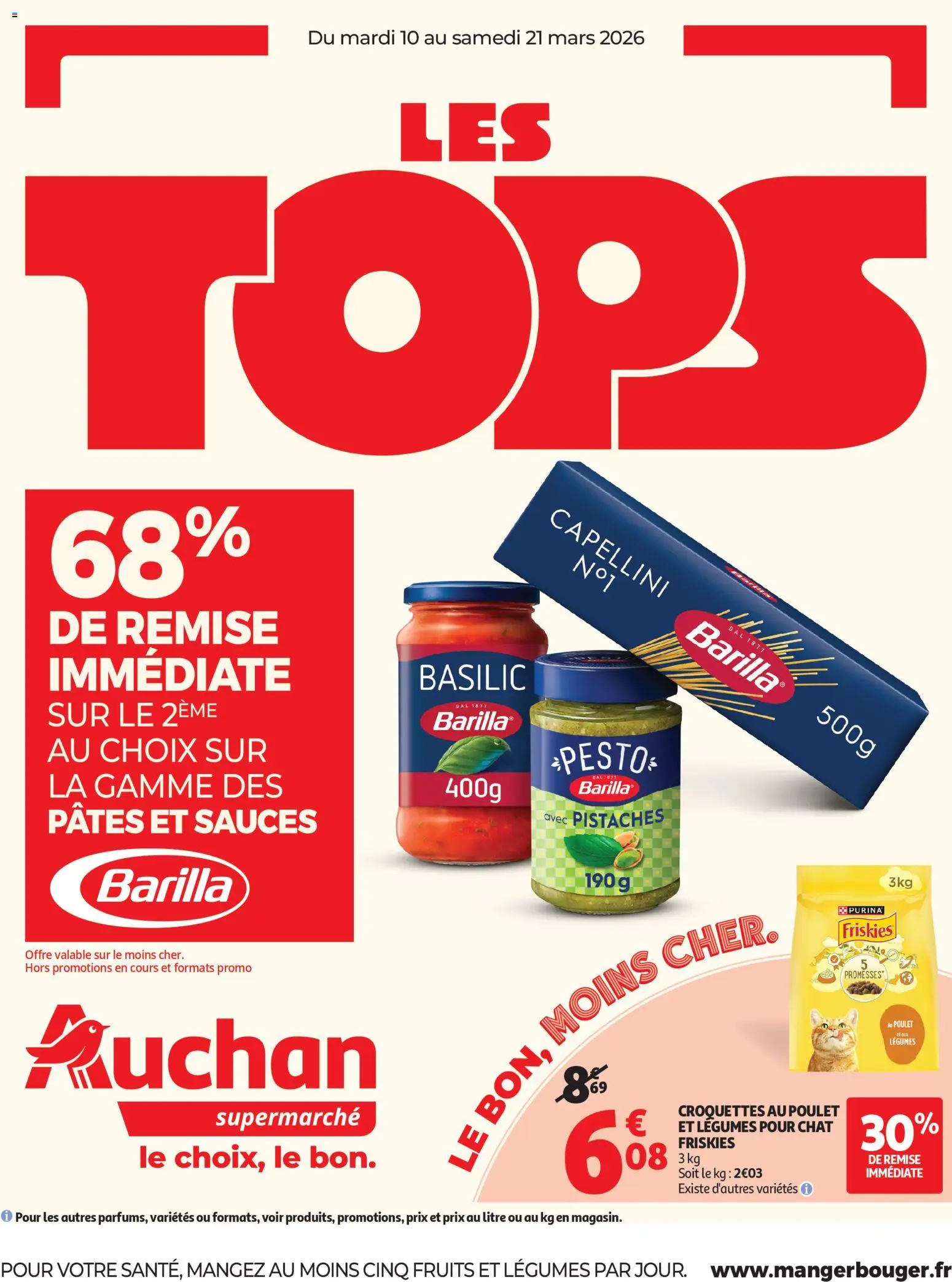 Voorbeeld van Auchan Folder / Publicité van winkel Auchan geldig vanaf 10/03/2026