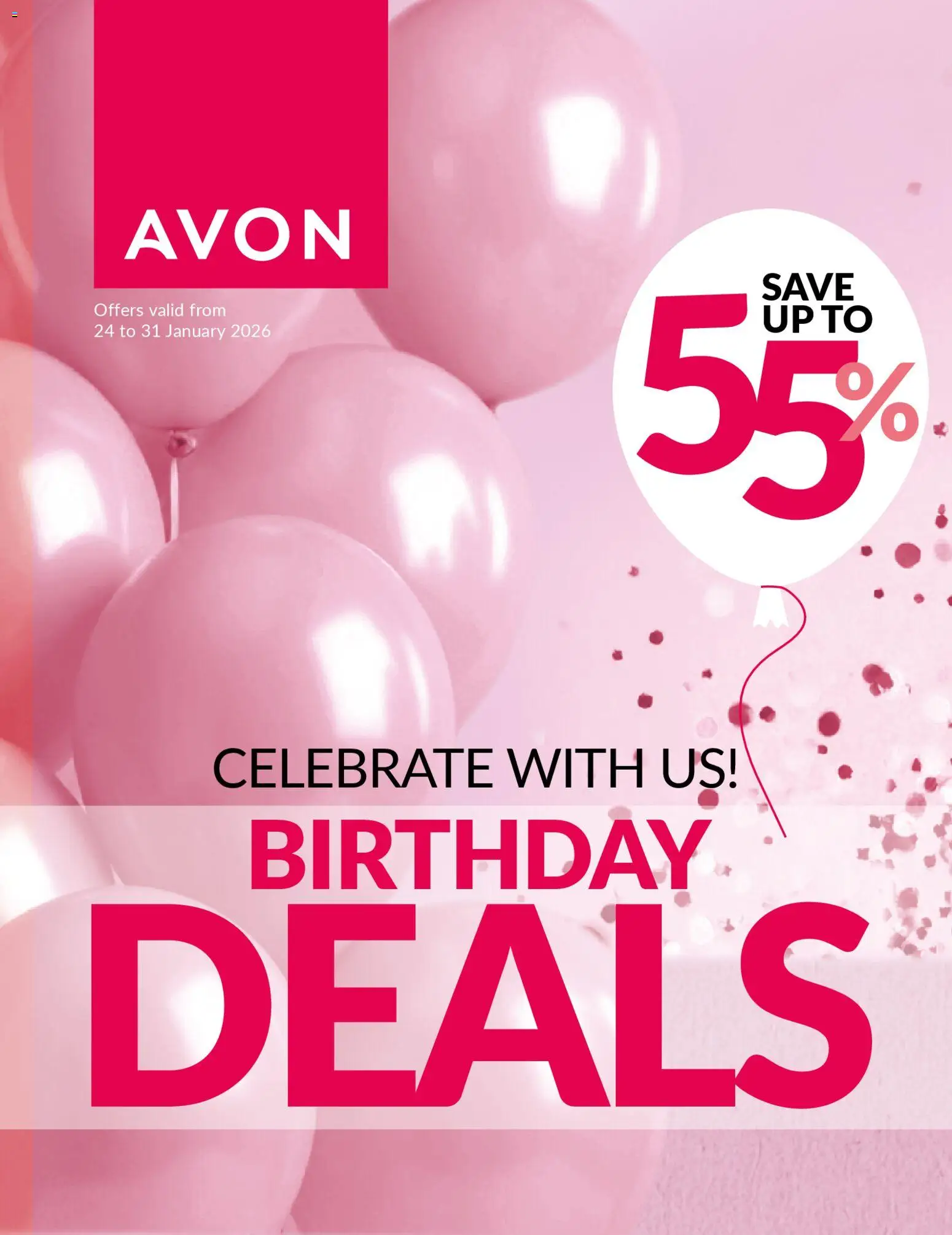 Preview of Avon flyer valid from 24/01/2026