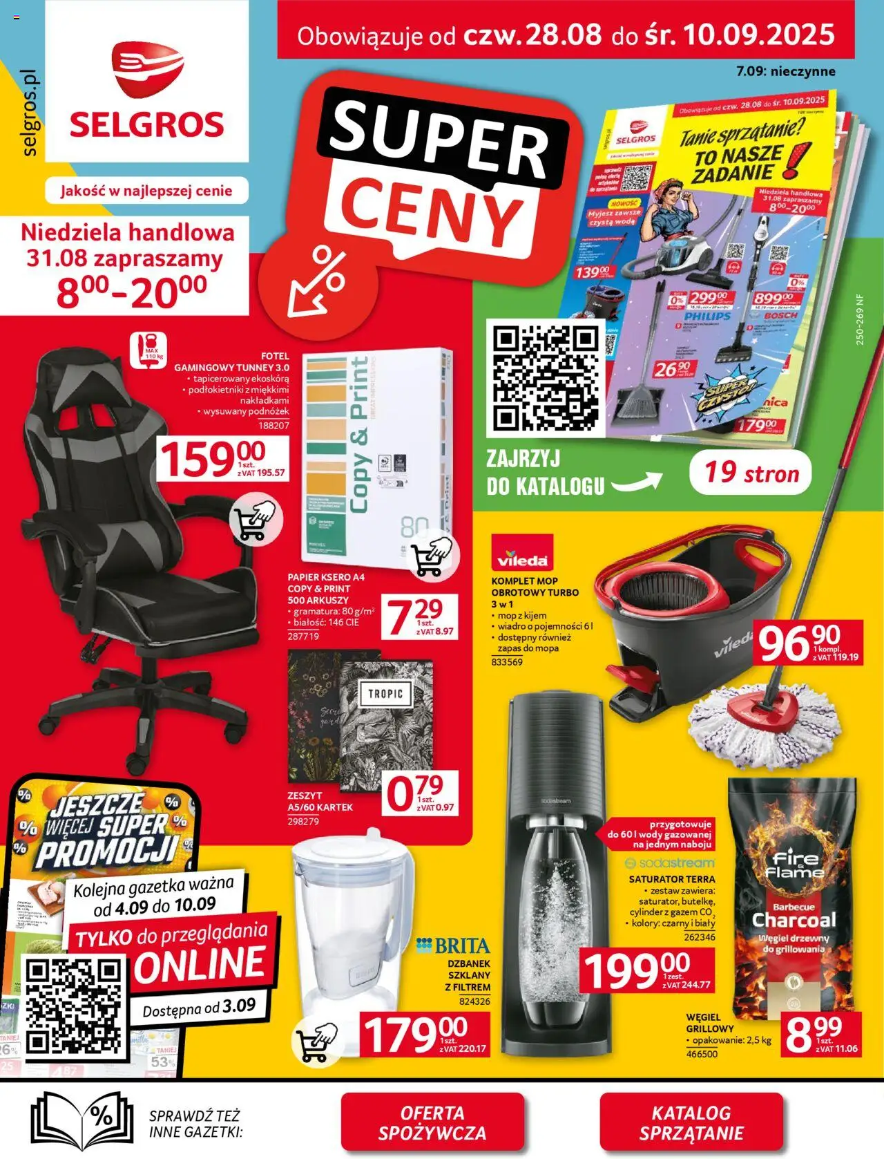 Selgros cash&carry Oferta przemysłowa od 28.08.2025 - Nowa Gazetka - Numer strony 1