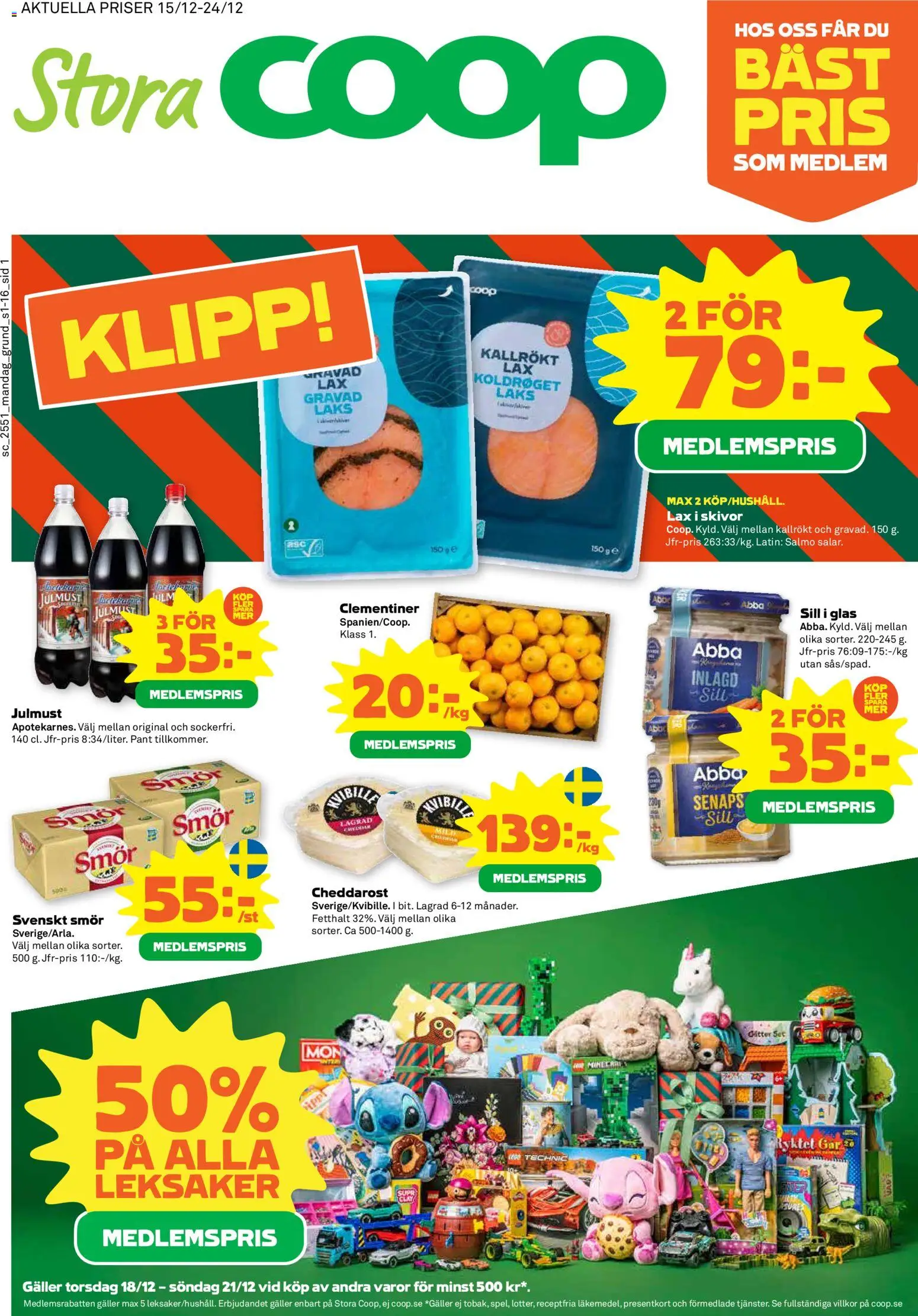 Förhandsgranska reklamblad Boden från butik Stora Coop gäller från 15/12/2025