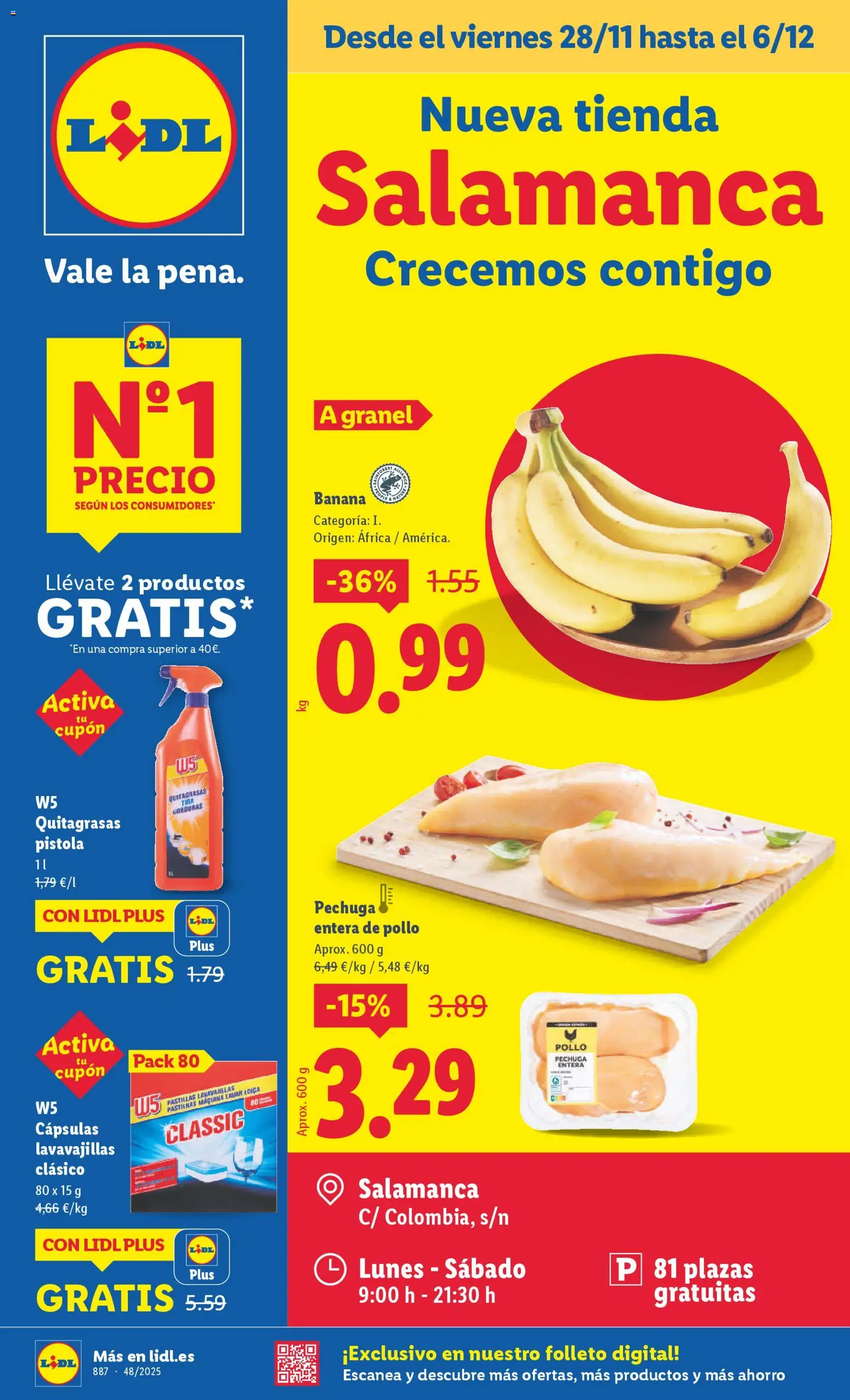Vista previa del folleto de la tienda Lidl válido desde el 28/11/2025 