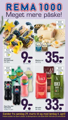 Eksempel på tilbudsavis Rema 1000 - Tilbudsavis uge 14 fra butik Rema 1000 gyldig fra 28/03/2026
