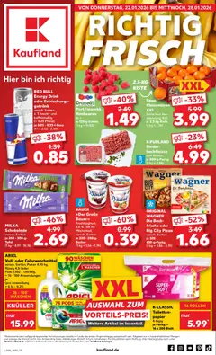 Vorschau von dem Prospekt des Geschäftes Kaufland, gültig ab dem 22.01.2026