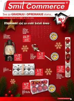 Pregled letka Katalog trgovine Smit Commerce vrijedi od 15.12.2025