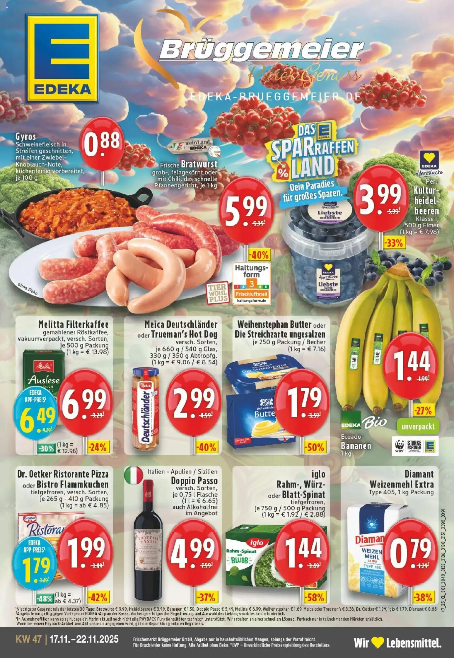 Vorschau von dem Prospekt des Geschäftes Edeka, gültig ab dem 17.11.2025