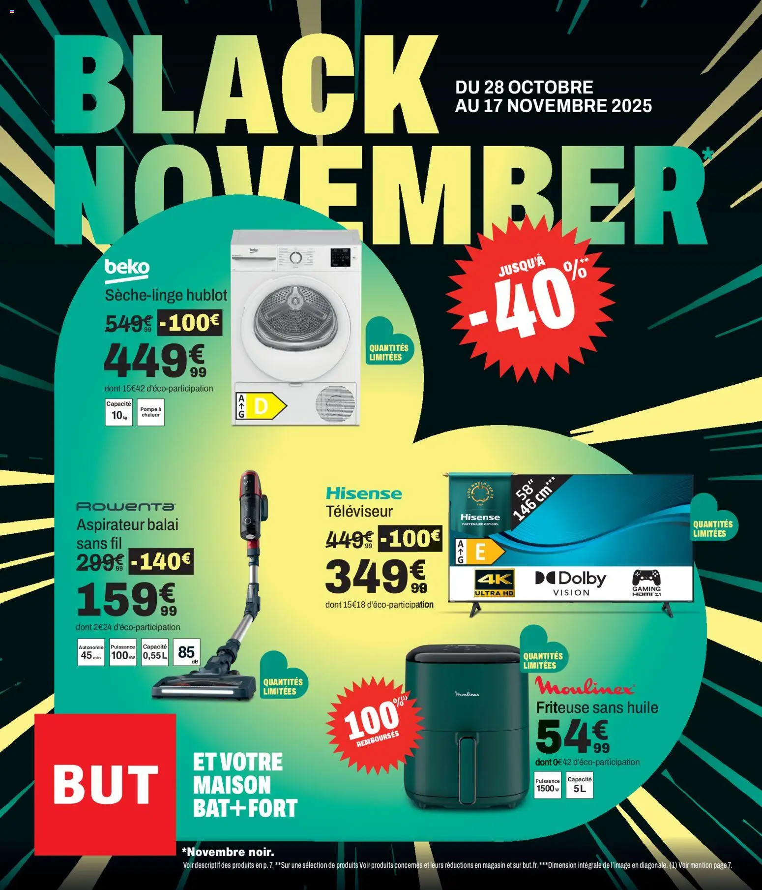 Prévisualisation de Black Friday du magasin But formulaire valide 28/10/2025