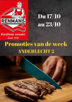 Voorbeeld van Folder / Publicité van winkel Renmans geldig vanaf 17/10/2025