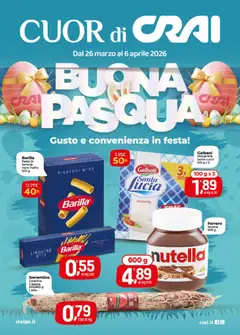 Anteprima dell'opuscolo CRAI volantino Cuor di Crai Valmontone dal negozio CRAI valido da 26/03/2026
