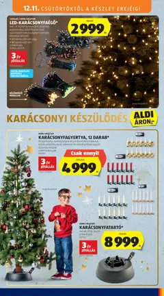 Aldi - Akciós újság Aldi megtekintése, amely érvényes 2025.12.11.-től | Oldal: 27