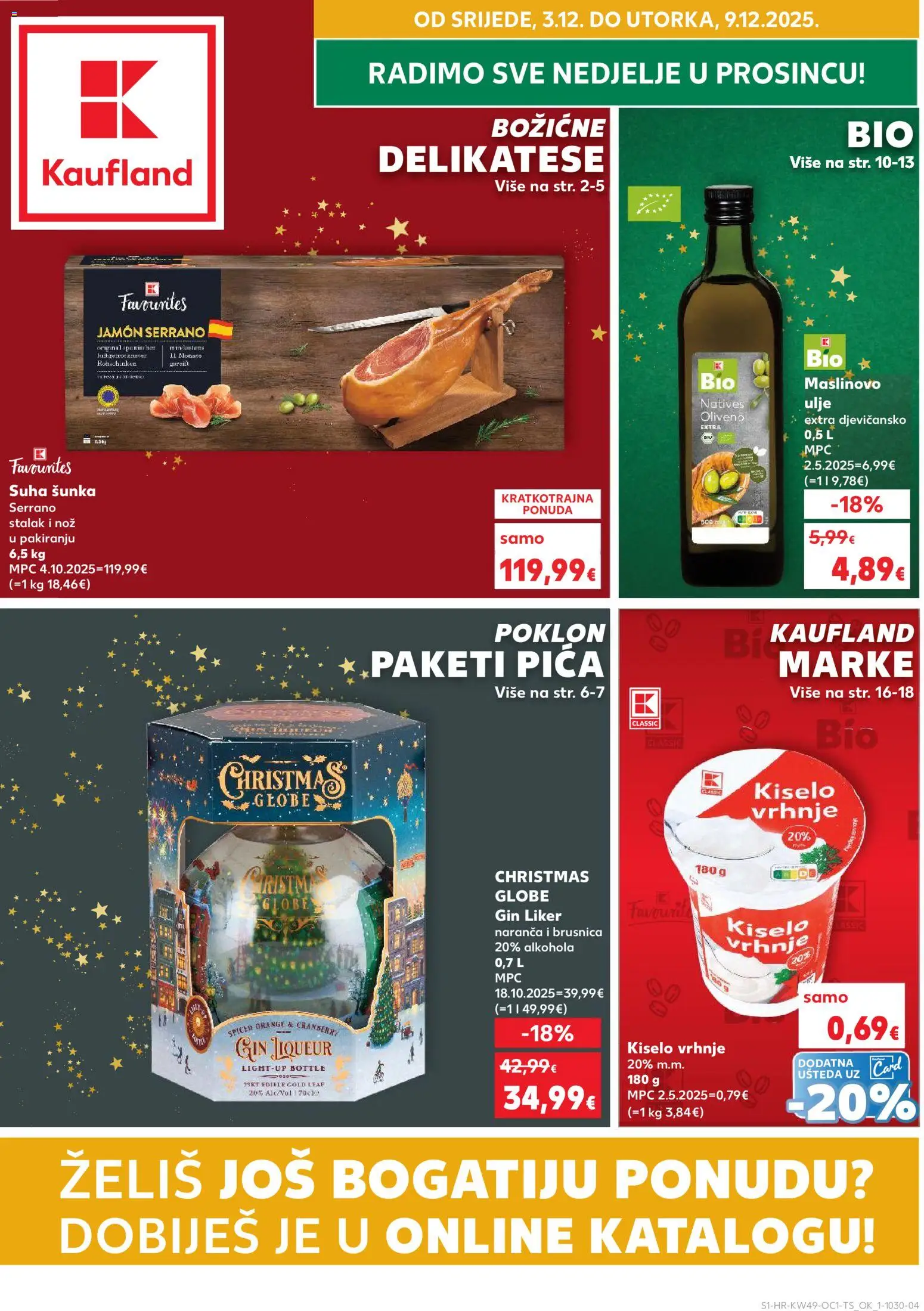 Pregled letka Karlovac trgovine Kaufland vrijedi od 03.12.2025