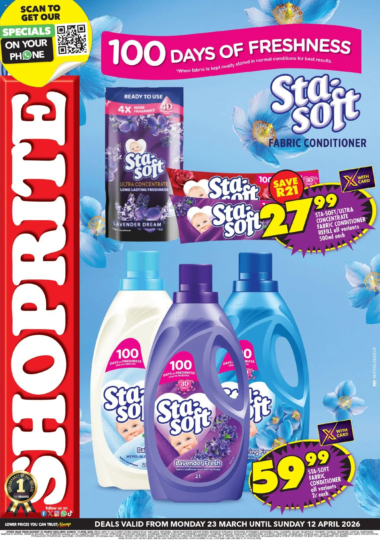 Preview of Shoprite flyer valid from 23/03/2026