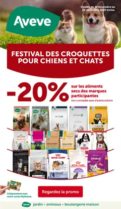Voorbeeld van Publicité van winkel Aveve geldig vanaf 12/11/2025
