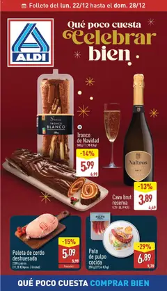 Vista previa del folleto de la tienda Aldi válido desde el 22/12/2025 