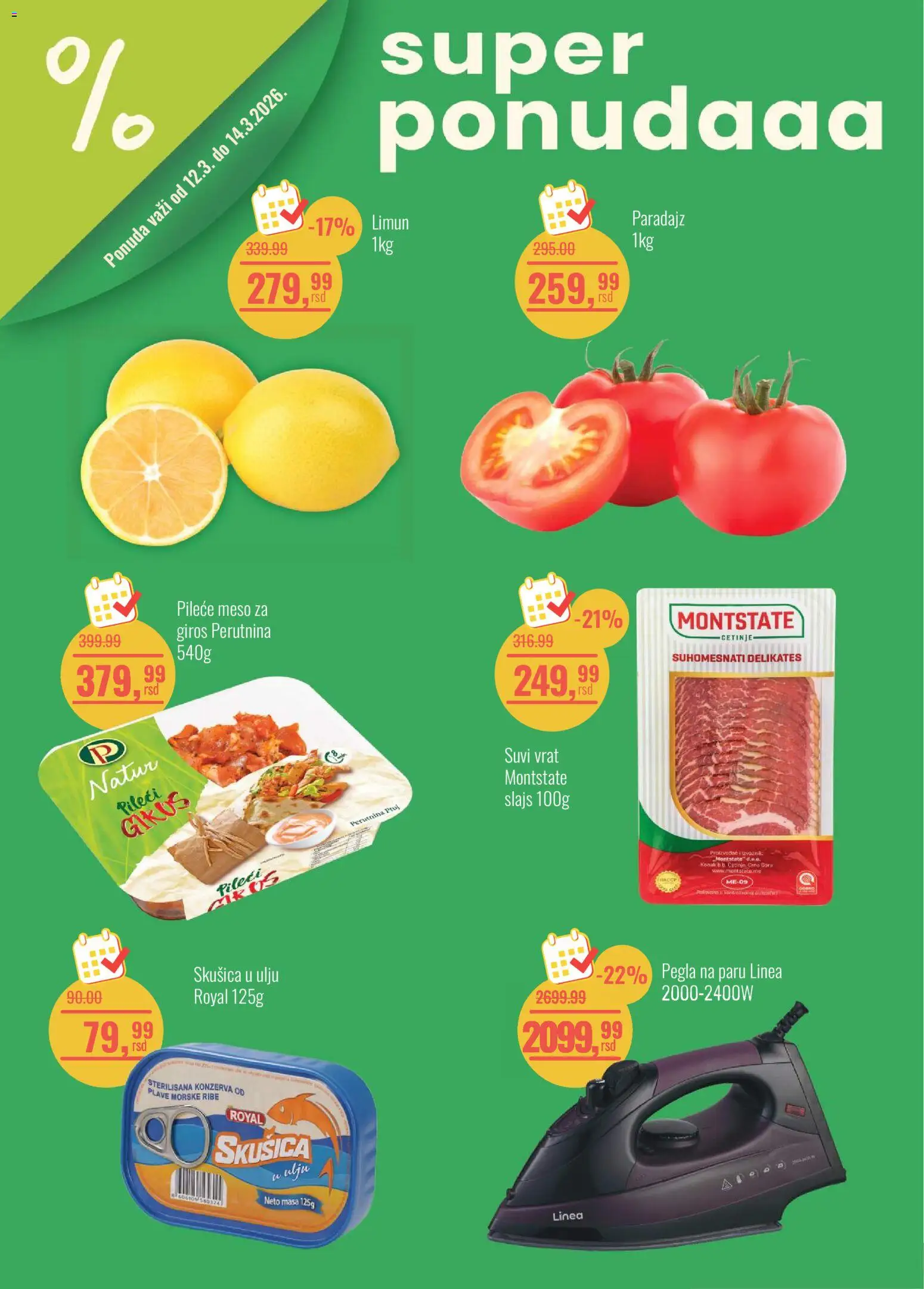 Pregled Aroma Market kataloga - važi od 12.03.2026