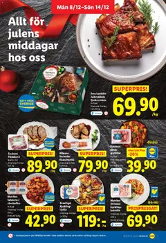 Förhandsgranska reklamblad Aktuella reklamblad Lidl från butik Lidl gäller från 08/12/2025 | Sida: 3