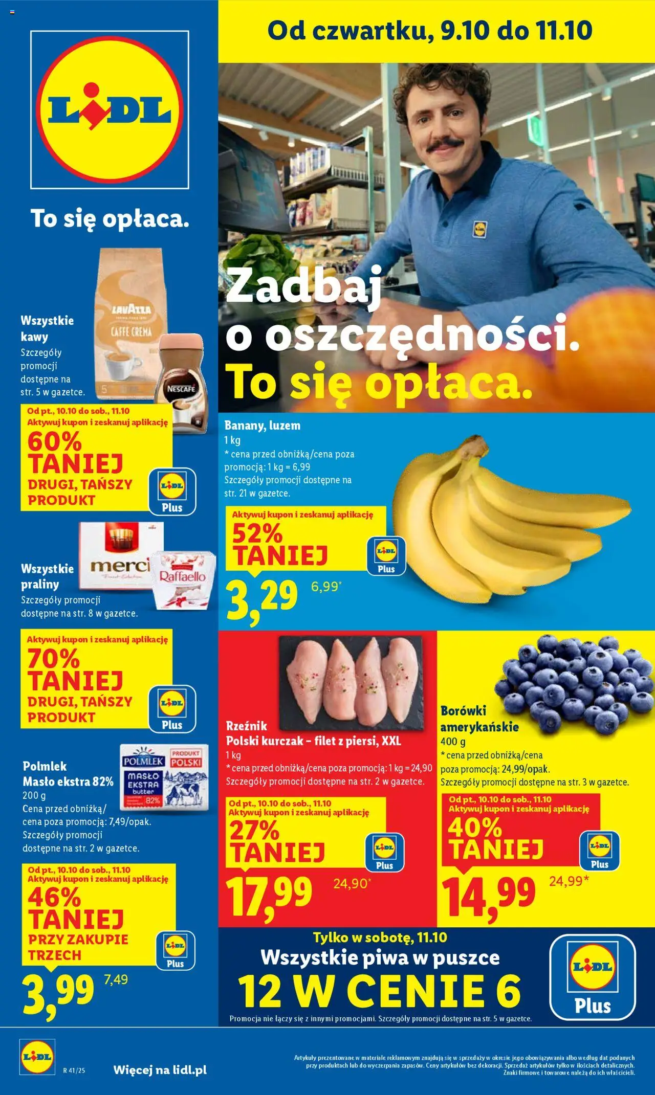 LIDL gazetka 09.10.2025 - 11.10.2025 - Najnowsza od czwartku - Numer strony 1