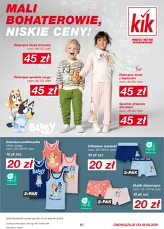 Pogląd gazetki "Gazetka" ze sklepu Kik ważnej od 08.09.2025