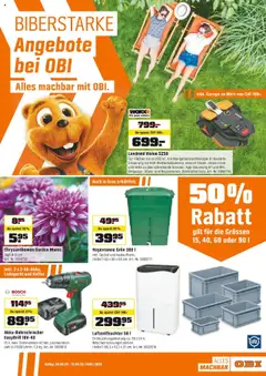 Vorschau des Merkblatts Aktionen St. Gallen vom Shop OBI gültig von 23.08.2025 bis 13.09.2025