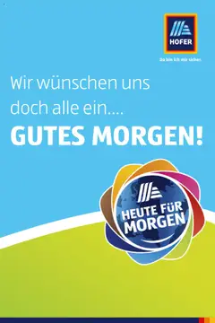 Vorschau der Angebote: Hofer Reisen Heute für Morgen-Magazin gültig ab 05.09.2025