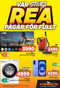 Förhandsgranska reklamblad Aktuella reklamblad Power från butik Power gäller från 19/01/2026