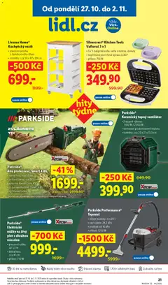 Náhled nabídky: Lidl Leták - Hity týdne platný od 27.10.2025